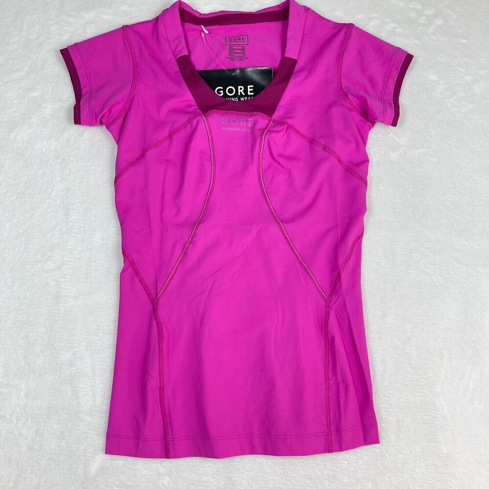 Gore Running Wear Shirt Women's Size XS Fuchsia/Thai Pink Air 2.0